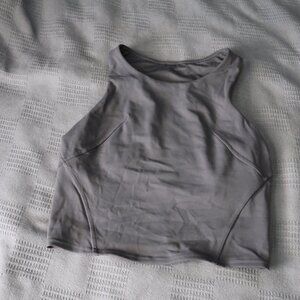 Lululemon Invigorate Training Tank Top in size 4 in Graphite Grey